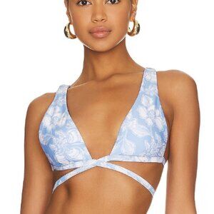 🌻NEW w.tags L*Space Avery Bali Blooms Bikini Top Size Large | $114 Retail